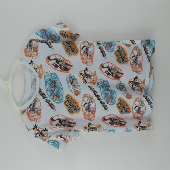 Kids Space Jam T Shirt sz 18/20 - Picture 1 of 4